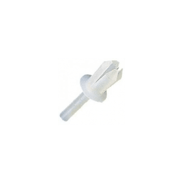 Rivet plastique pour fixation colliers sur support Ø perçage 5,5 à 6 mm  036646