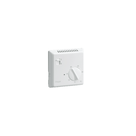 Thermostat d'ambiance électronique avec entrée fil pilote HAGER 25513