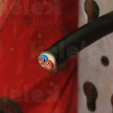 Câble de batterie 25mm2 Rouge à la coupe au mètre